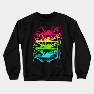 Whip spider (Amblypygi) colorful Crewneck Sweatshirt